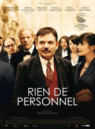 Rien de personnel