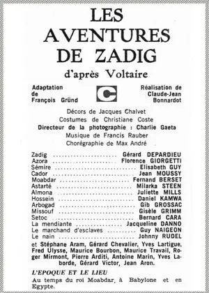 Les Aventures de Zadig