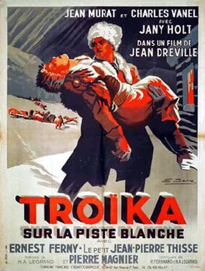 Troika sur la piste blanche