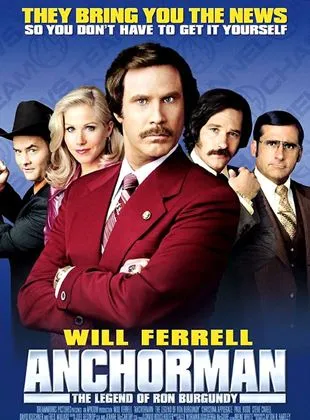 Présentateur vedette : la légende de Ron Burgundy