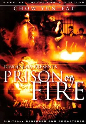 Prison on fire